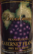 布魯克米爾酒莊品麗珠紅葡萄酒(Brookmere Winery Cabernet Franc, Pennsylvania, USA)