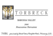 托布雷瑪珊-瑚珊干白葡萄酒(Torbreck Marsanne - Rousanne, Barossa Valley, Australia)