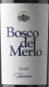 黑雀之森酒庄诱惑西拉红葡萄酒(Bosco del Merlo Seduzione Syrah, Veneto, Italy)