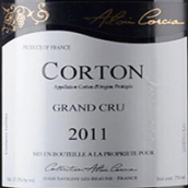 科奇亞酒莊（科爾登特級園）紅葡萄酒(Alain Corcia, Corton Grand Cru, France)