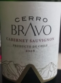 布拉沃山丘赤霞珠紅葡萄酒(Cerro Bravo Cabernet Sauvignon, Central Valley, Chile)