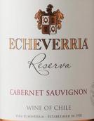 埃切維里亞珍藏赤霞珠紅葡萄酒(Echeverria Reserva Cabernet Sauvignon, Curico Valley, Chile)