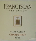 福思肯酒莊霞多麗白葡萄酒(Franciscan Chardonnay, Napa Valley, USA)