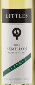 里圖斯珍藏賽美蓉干白葡萄酒(Littles Wines Reserve Semillon, Hunter Valley, Australia)