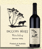 迪哥崖酒莊看門者紅葡萄酒(Diggers Bluff Watch Dog, Barossa Valley, Australia)