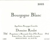 Domaine Guy Roulot Bourgogne Blanc, Burgundy, France