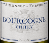 西蒙尼酒莊勃艮第齊里白葡萄酒(Simonnet-Febvre Bourgogne Chitry, Burgundy, France)