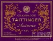 泰亭哲夜曲干型香檳(Champagne Taittinger Nocturne Sec, Champagne, France)