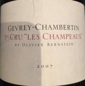 柏恩斯坦酒莊香魄熱夫雷-香貝丹一級園干紅葡萄酒(Olivier Bernstein Les Champeaux, Gevrey-Chambertin Premier Cru, France)