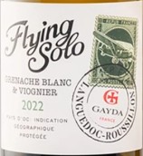 蓋達酒莊單飛白歌海娜-維歐尼白葡萄酒(Domaine Gayda Flying Solo Grenache Blanc Viognier, Pays d'Oc, France)