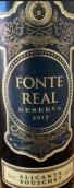 馮特利爾酒莊珍藏紫北塞紅葡萄酒(Fonte Real Alicante Bouschet Reserva, Vinho Regional Peninsula de Setubal, Portugal)