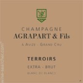 阿格帕特父子風(fēng)土極干型白中白香檳(Champagne Agrapart & Fils Terroirs Extra Brut Blanc de Blancs Grand Cru , Champagne, France)