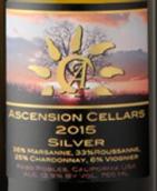 上升酒莊銀白混釀白葡萄酒(Ascension Cellars Silver, Paso Robles, USA)