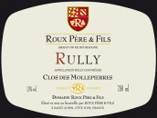 魯氏父子酒莊呂利（默皮爾園）干白葡萄酒(Roux Pere & Fils Rully, Clos des Mollepierres, France)