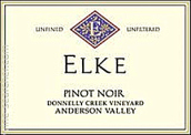 埃爾克藍鉆黑皮諾干紅葡萄酒(Elke Vineyards Blue Diamond  Pinot Noir, Anderson Valley, USA)