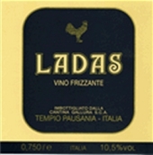 肯笛娜路亚拉达斯微起泡酒(Cantina Gallura Ladas Frizzante, Sardinia, Italy)