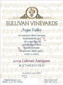 Sullivan Vineyards Cabernet Sauvignon Reserve, Rutherford, USA