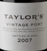 泰勒年份波特酒(Taylor's Vintage Port, Douro, Portugal)