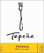 Tapena Verdejo Vino de la Tierra, Castilla La Mancha, Spain