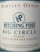 希青大圓圈西拉干紅葡萄酒(Hartley Ostini Hitching Post Big Circle Syrah, Central Coast, USA)