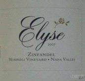 伊萊斯莫里索里園仙粉黛干紅葡萄酒(Elyse Winery Morisoli Vineyard Zinfandel, Rutherford, USA)