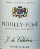 维耶布瓦酒庄珍藏系列普伊-富美白葡萄酒(Domaine J. de Villebois Collection Pouilly Fume, Pouilly Fume, France)