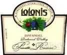 Lolonis Winery Private Reserve Zinfandel, Redwood Valley, USA