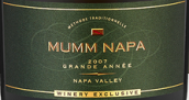 瑪姆納帕豐年混釀起泡酒(Mumm Napa Grande Annee Blend Sparkling, Napa Valley, USA)