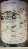 伊貢米勒酒莊沙茲堡老藤雷司令晚收甜白葡萄酒(Egon Muller Scharzhofberger Alte Reben Riesling Spatlese, Mosel, Germany)