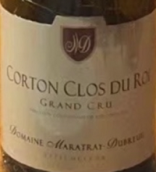 迪布勒伊酒莊羅伊園（科爾登特級(jí)園）紅葡萄酒(Domaine Maratray-Dubreuil Clos du Roi, Corton Grand Cru, France)