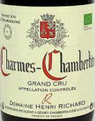 亨利·理查德酒莊（香牡-香貝丹特級園）紅葡萄酒(Domaine Henri Richard, Charmes-Chambertin Grand Cru, France)