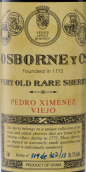 奧斯本酒莊西梅內斯維埃霍雪莉酒(Osborne Pedro Ximenez Viejo Sherry, Andalucia, Spain)