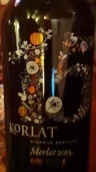 本科维奇酒庄科拉特精品梅洛红葡萄酒(Vinarija Benkovac Korlat Merlot Boutique, Dalmatinska Zagora, Croatia)