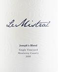 民間故事酒莊樂密斯托拉約瑟夫混釀紅葡萄酒(Folktale Le Mistral Joseph's Blend, Monterey County, USA)