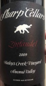 夏普酒庄海利溪园仙粉黛红葡萄酒(Sharp Cellars Hailey s Creek Vineyard Zinfandel, Sonoma Valley, USA)