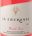 皇冠梅洛桃紅葡萄酒(La Couronne Merlot Rose, Franschhoek, South Africa)