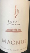 維娜薩帕酒莊馬格納斯紅葡萄酒(Atelje Vina Sapat Magnus, Fruska Gora, Serbia)