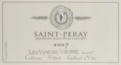 Les Vins de Vienne Saint-Peray, Rhone, France