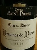 圣皮耶酒莊博姆-德沃尼斯紅葡萄酒(Caves Saint-Pierre, Beaumes-de-Venise, France)