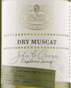 布琅兄弟酒庄探险家系列麝香干白葡萄酒(Brown Brothers Explorer Series Dry Muscat, Australia)