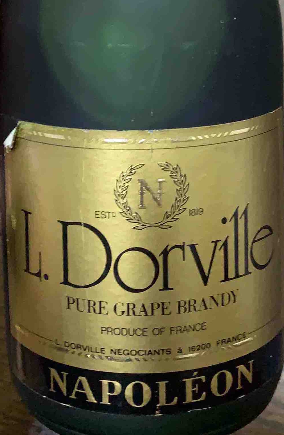 L. Dorville Napoleon Pure Grape Brandy, France-葡萄酒-价格-评价