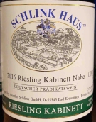 史琳豪斯酒莊珍藏雷司令白葡萄酒(Schlink Haus Riesling Kabinett, Nahe, Germany)