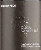 黎伯兰迪酒庄杜卡桑菲利斯超级经典珍藏红葡萄酒(Librandi Duca Sanfelice Ciro Rosso Classico Superiore Riserva DOC, Calabria, Italy)