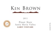肯布朗加里園黑皮諾干紅葡萄酒(Ken Brown Garey Vineyard Pinot Noir, Santa Maria Valley, USA)
