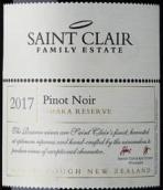 圣克萊爾酒莊奧瑪卡珍藏黑皮諾紅葡萄酒(Saint Clair Omaka Reserve Pinot Noir, Marlborough, New Zealand)