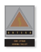 阿爾特薩西拉干紅葡萄酒(Artesa Syrah, Sonoma Valley, USA)