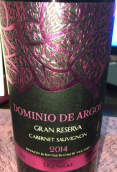 阿哥斯特級(jí)珍藏赤霞珠干紅葡萄酒(Dominio de Argos Gran Reserve Cabernet Sauvignon, Maule, Chile)