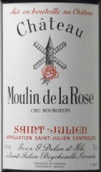 玫瑰磨坊古堡干紅葡萄酒(Chateau Moulin de La Rose, Saint-Julien, France)