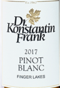 康斯坦丁·弗蘭克白皮諾白葡萄酒(Dr. Konstantin Frank Pinot Blanc, Finger Lakes, USA)