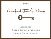 克勞福德酒莊阿爾巴利諾白葡萄酒(Crawford Family Wines Albarino, Santa Barbara County, USA)